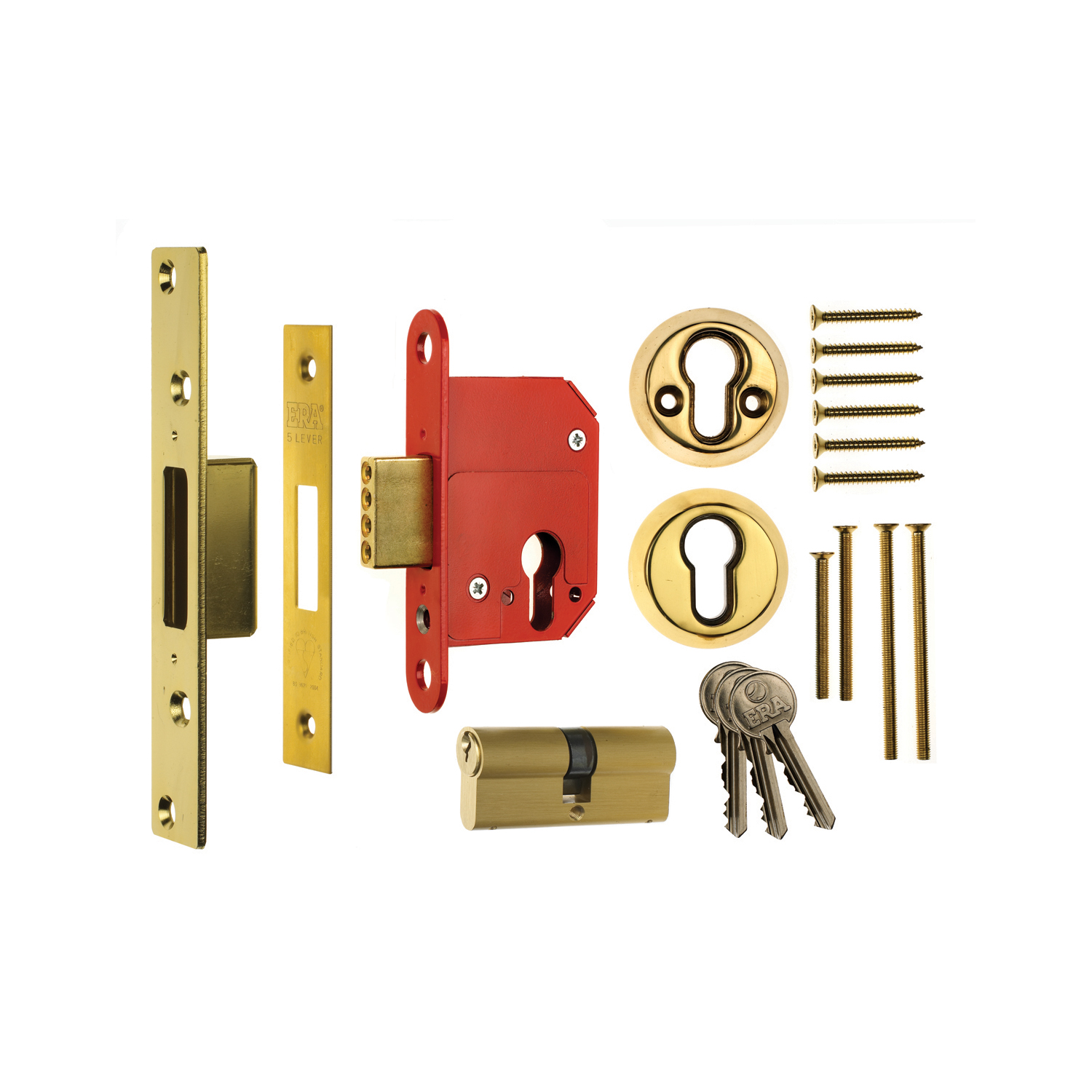 BS3621 Fortress Euro Mortice Deadlock