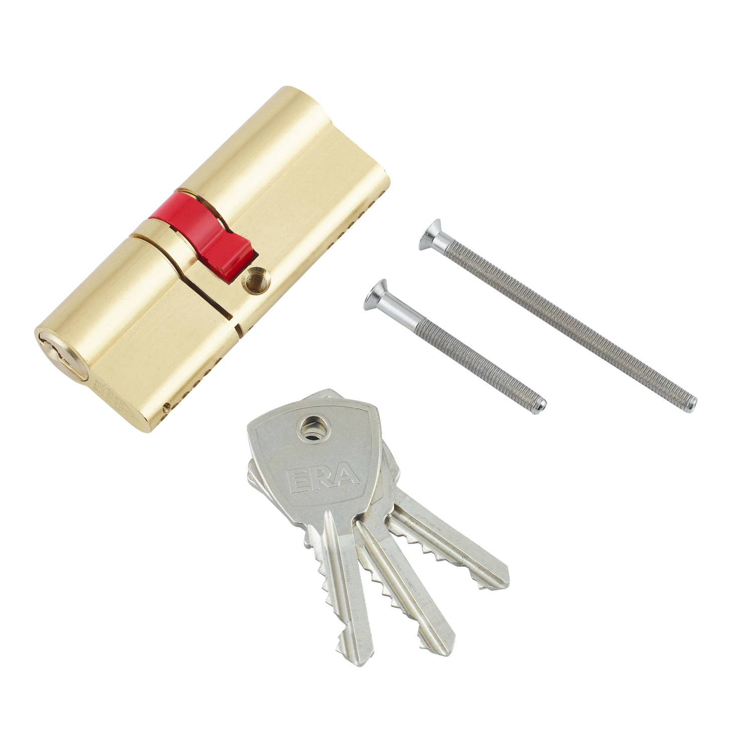 British Standard 3* 6 Pin Euro Profile Double Door Cylinder