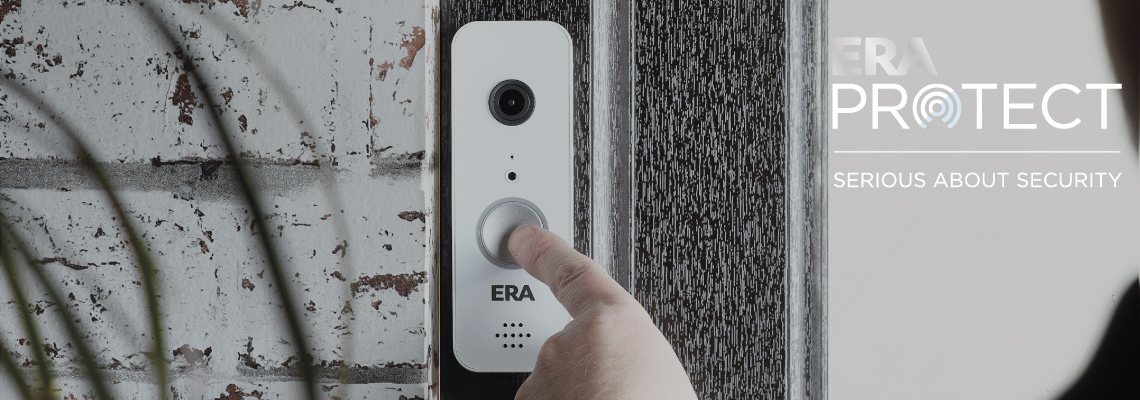 Never miss a caller to your door with the ERA Protect Smart Video Doorbell, a wired doorbell that has superb motion detection capabilities as well as two way talk and caller logging.